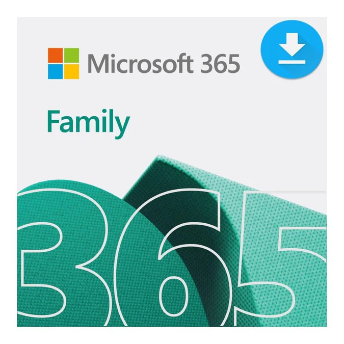 Microsoft 365 Family for up to 6 People 12-month Subscription Download