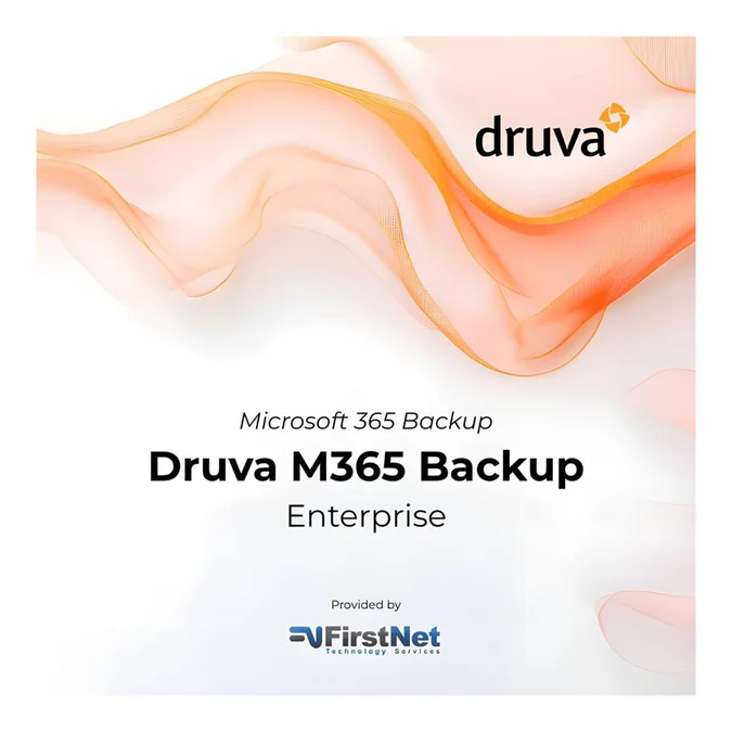 FirstNet M365 1-User 1-year Enterprise Backup Service DRUVA-M365-ENT