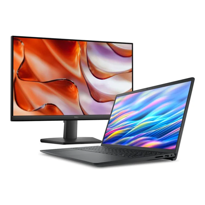 Dell 15 Laptop i5 16GB 512GB SSD 15.6" Win 11 Pro + FREE 23.8" Monitor