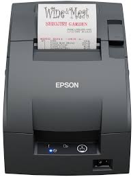 Epson TM-U220IIB (142) Dot Matrix Point-of-Sale (POS) Printer 16 CPI Wired C31CL27142