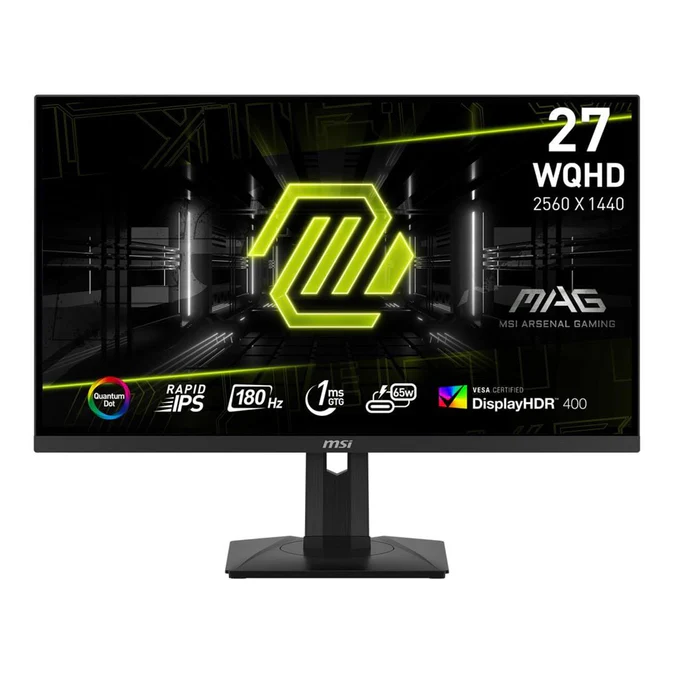 MSI MAG 274QRF QD E2 27-inch 2560 x 1440p WQHD 16:9 180Hz 1ms LED IPS Gaming Monitor