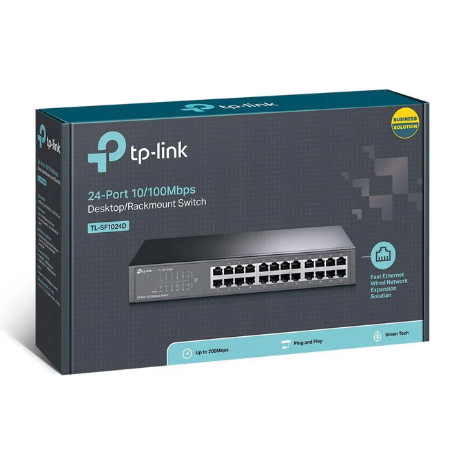 TP-Link TL-SF1024D 24-port 10/100Mbps Desktop /Rackmount Switch