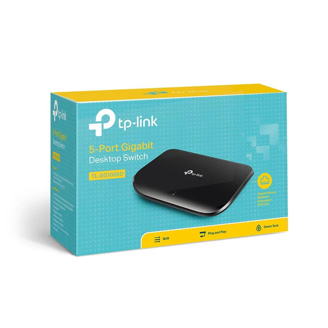 TP-Link TL-SG1005D 5-Port Gigabit Desktop Network Switch
