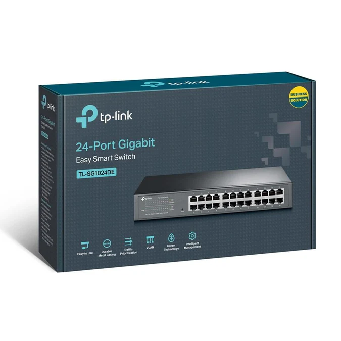 TP-Link TL-SG1024DE 24-port GbE Easy Smart Managed Network Switch