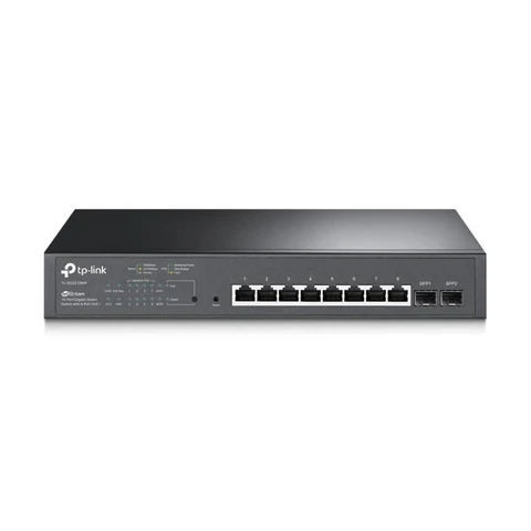 TP-Link TL-SG2210MP JetStream 10-port Gigabit Smart Switch with 8-port PoE+