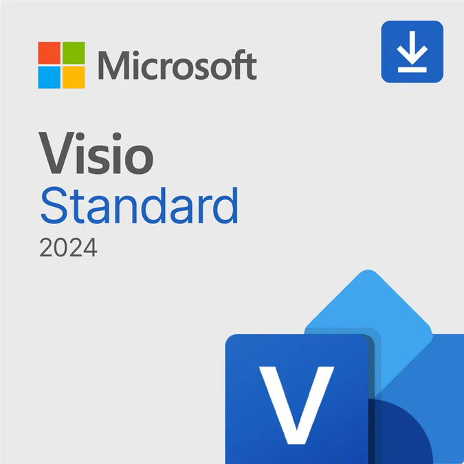 Microsoft Visio Standard 2024 Lifetime 1-user ESD Download