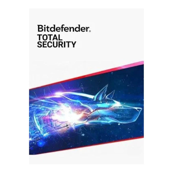 Bitdefender Total Security 5 Device with Premium VPN 5 Device 1-Year Subscription Download Bundle