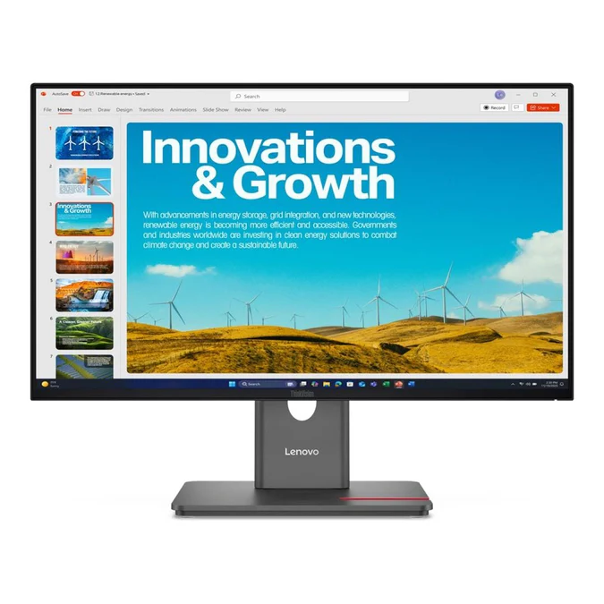 Lenovo ThinkVision P24QD-40 23.8-inch 2560 x 1440p QHD 16:9 120Hz 4ms LED IPS Monitor 64B1GAT1SA