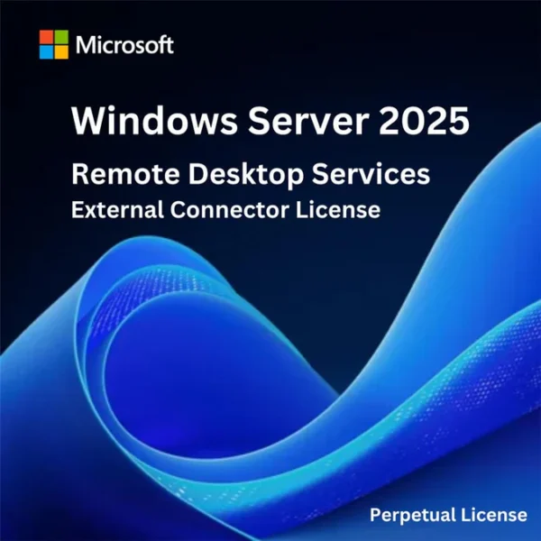 Windows Server 2025 Remote Desktop Services External Connector License ...