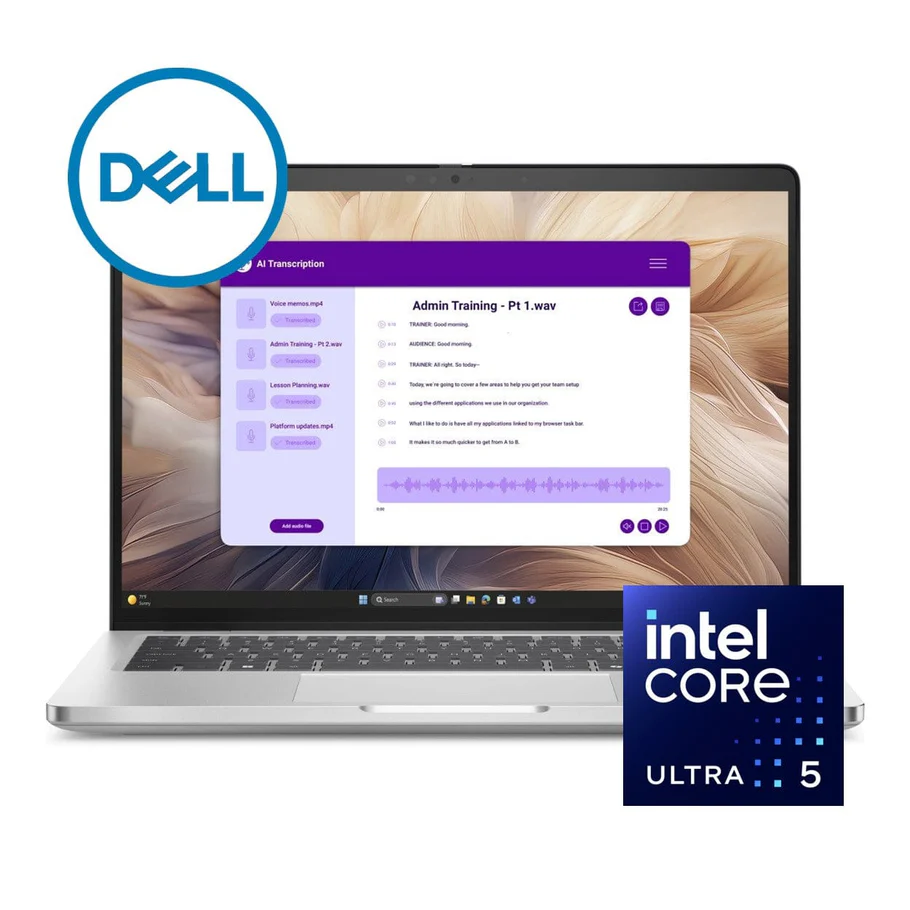 Dell Pro 14 Plus 14-inch FHD+ AI Laptop - Intel Core Ultra 5 235U 512GB SSD 32GB RAM Win 11 Pro - Image 2