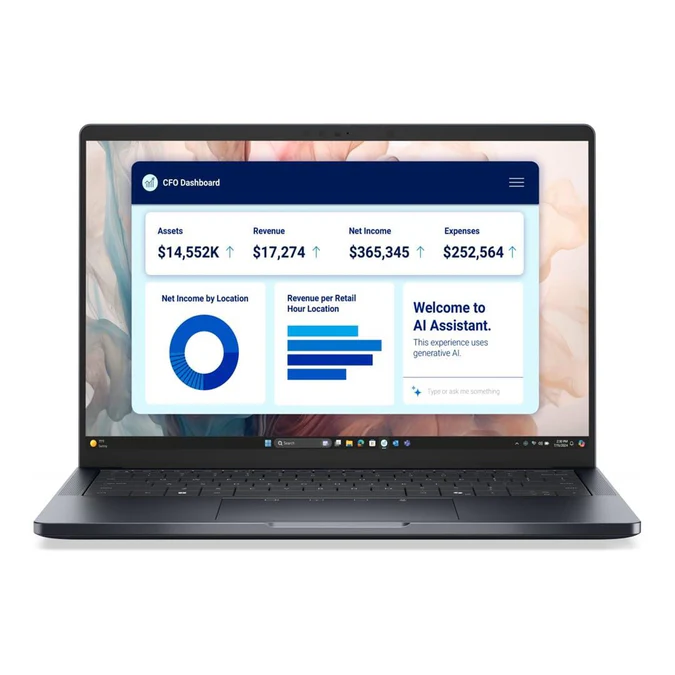Dell Pro 14 Premium 14-inch FHD+ AI Laptop - Intel Core Ultra 7 268V 512GB SSD 32GB RAM Win 11 Pro