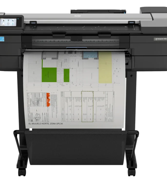 HP Designjet T830 24 Large Format Printer Wi-Fi Inkjet Colour 2400 x 1200 DPI Ethernet LAN