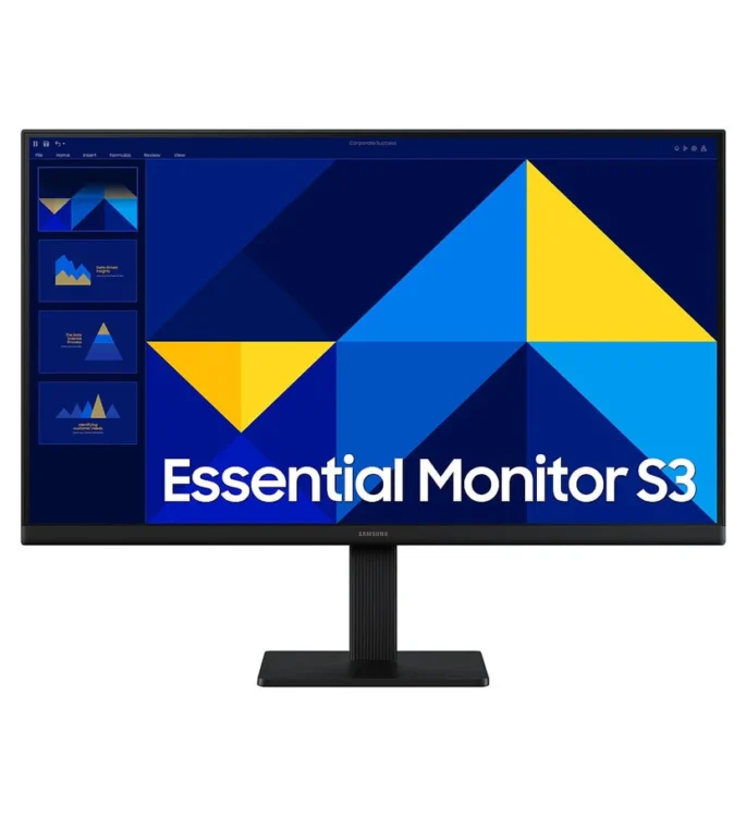 Samsung Essential S30GD 24-inch 1920 x 1080p FHD 16:9 100Hz 5ms LED IPS Monitor LS24D300GAUX